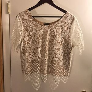 Express Brand lace crop